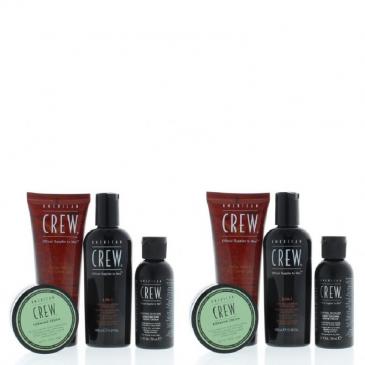 American Crew Travel Grooming Kit 4 Piece (2 Pack)