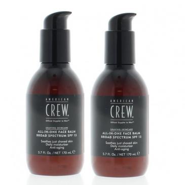 American Crew All-In-One Face Balm 5.7oz (2 Pack)