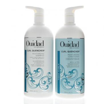 Ouidad Curl Quencher Moisturizing 33.8oz/1 Liter Duo