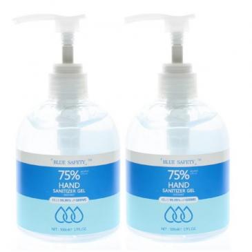 Blue Safety Hand Sanitizer Gel