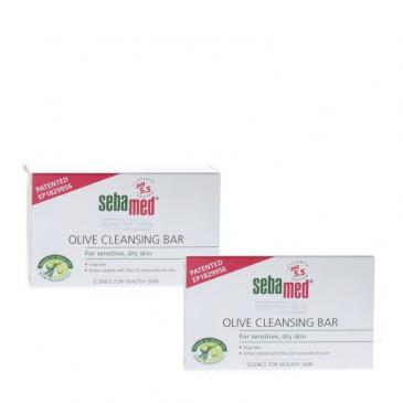 Sebamed Olive Cleansing Bar for Sensitive Dry Skin 150g/5.29oz (2 Pack)