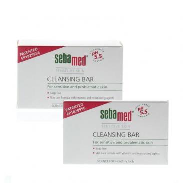 Sebamed Cleansing Bar for Sensitive and Problematic Skin 100g/3.5oz (2 Pack)