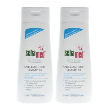 Sebamed Anti Dandruff Shampoo - Oily Hair & Dandruff-Prone Scalp 6.7oz (2 Pack)