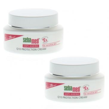 Sebamed Anti-Ageing Q10 Protection Cream for Sensitive Skin 50ml/1.6oz (2 Pack)