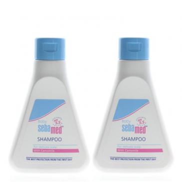 Sebamed Baby Shampoo for Delicate Scalp with Camomile 250ml/8.45oz (2 Pack)