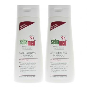 Sebamed Anti-Hairloss Shampoo for All Hair Types 200ml/6.7oz (2 Pack)
