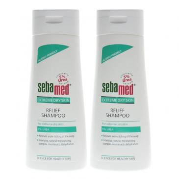 Sebamed Extreme Dry Skin Relief Shampoo 5% Urea 6.7oz (2 Pack)