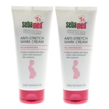 Sebamed Anti-Stretch Mark Cream for Stretched Skin 200ml/6.7oz (2 Pack)