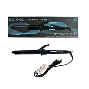 Bio Ionic Long Barrel Styler Pro Curling Iron 1.25 inch