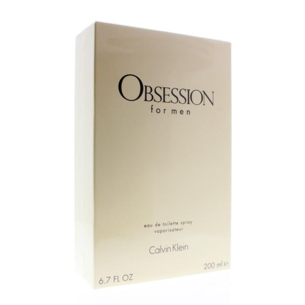 Calvin Klein Obsession Eau De Toilette Spray for Men 6.7oz