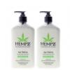 Hempz Age Defying Herbal Body Moisturizer 17oz (2 Pack)