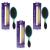 Wet Brush Backbar Detangler Purist Blue Model# BWP830GXBLNW (3 Pack)