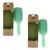 Wet Brush Go Green Paddle Detangler Green (2 Pack) Wet Brush Go Green Paddle Detangler Green (2 Pack)