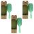 Wet Brush Go Green Paddle Detangler Green (3 Pack) Wet Brush Go Green Paddle Detangler Green (3 Pack)